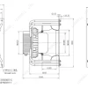 LWBE3G355-188PT-26 外形尺寸图 dimension drawing LONGWELL 朗伟
