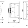 LWBE3G400-102PS-10 外形尺寸图 dimension drawing LONGWELL 朗伟