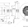 LWBE3G400-188NT-17 外形尺寸图 LONGWELL 朗伟