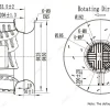 LWBE3G450-138NT-08 外形尺寸图 LONGWELL 朗伟