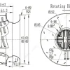 LWBE3G450-138NT-12 外形尺寸图 LONGWELL 朗伟