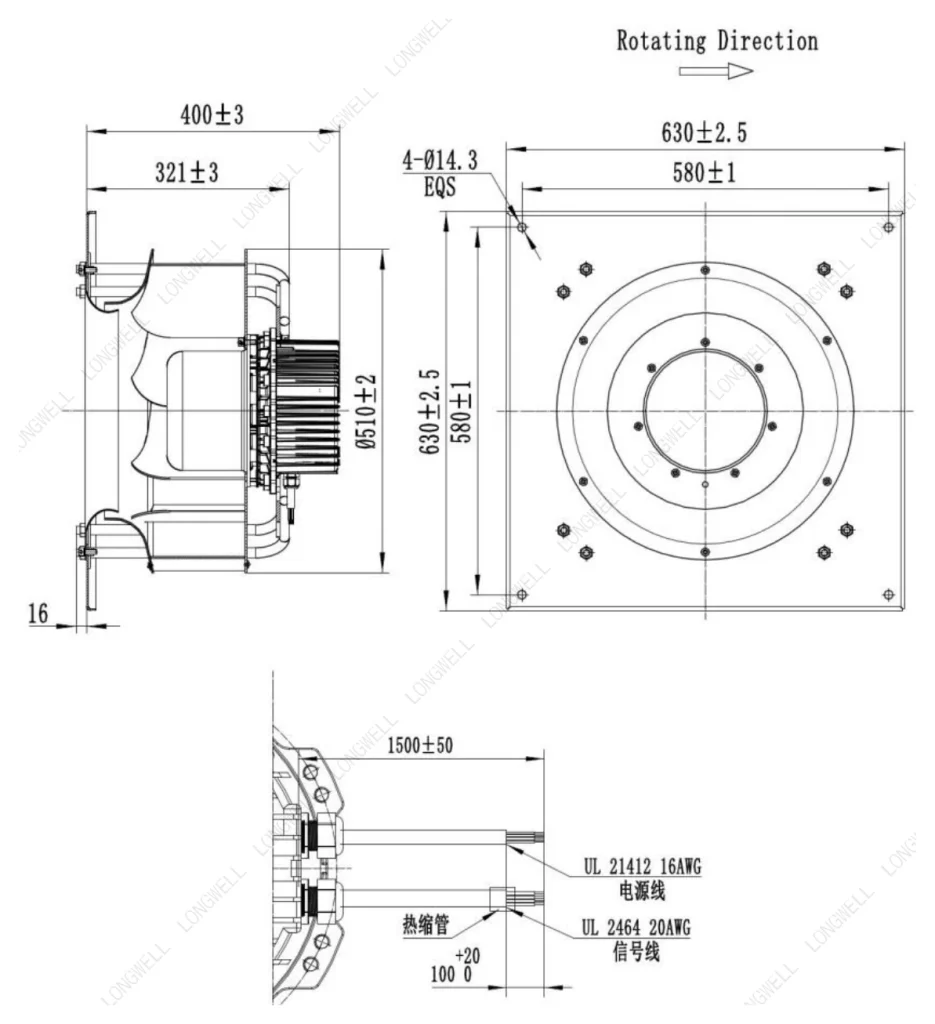 LWBE3G500-188PT-02 外形尺寸图
