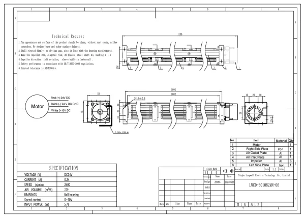 LWCD-301082MN-06 外形尺寸图 LONGWELL 朗伟 dimension drawing