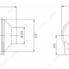 LWDA-125(5")S-PWN-06 外形尺寸图 LONGWELL 朗伟