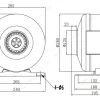 LWDA-125S-MBN-10 外形尺寸图 LONGWELL 朗伟
