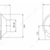 LWDA-150(6")S-PWN-11 外形尺寸图 LONGWELL 朗伟