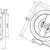 LWDA-250S-MBN-10 LWDA-250S-MBN-10 金属管道风机 Ø250mm