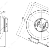 LWDE-150S-MBN-11 外形尺寸图 dimension drawing LONGWELL 朗伟