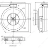 LWDE-160S-MBN-01 外形尺寸图 dimension drawing LONGWELL 朗伟