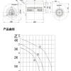 LWFA2E133-092DS-10 LWFA2E133-092DS-10 双进风前向鼓风机 Ø133mm