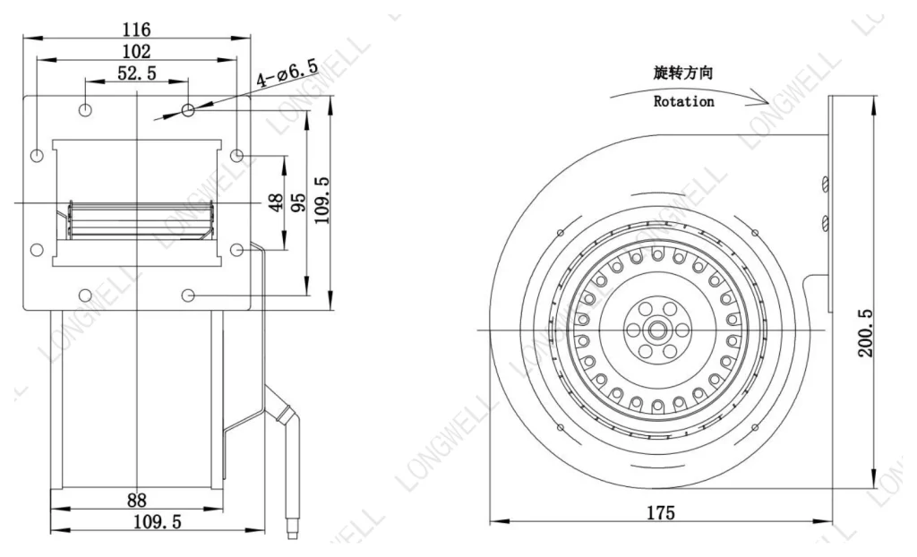 LWFA2E133-092SS-02 外形尺寸图