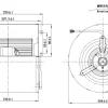 LWFA2E146-092DS-11 外形尺寸图 dimension drawing LONGWELL 朗伟