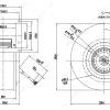 LWFA2E160-092SS-03 外形尺寸图 LONGWELL 朗伟