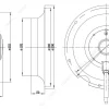LWFA4D250-138NT-01 外形尺寸图 LONGWELL 朗伟