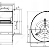 LWFA4E225-138NS-02 外形尺寸图 dimension drawing LONGWELL 朗伟