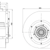 LWFA4E225-138SS-01 外形尺寸图 LONGWELL 朗伟