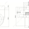 LWFD3G133-072SM-01 外形尺寸图 dimension drawing LONGWELL 朗伟