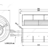 LWFD3G133-092DM-01 外形尺寸图 LONGWELL 朗伟