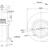 LWFD3G160-072SZ-01 外形尺寸图 dimension drawing LONGWELL 朗伟