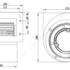 LWFE3G133-072SS-01 外形尺寸图 dimension drawing LONGWELL 朗伟