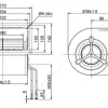LWFE3G146-092DS-03 外形尺寸图 dimension drawing LONGWELL 朗伟