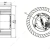LWFE3G160-072NS-02 外形尺寸图 dimension drawing LONGWELL 朗伟