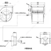 LWFE3G180-102DS-01 外形尺寸图 LONGWELL 朗伟