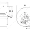 LWFE3G200-102DS-02 外形尺寸图 LONGWELL 朗伟