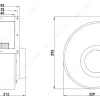 LWFE3G225-102SS-01 外形尺寸图 LONGWELL 朗伟