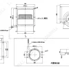 LWFE3G225-138DS-01 外形尺寸图 LONGWELL 朗伟