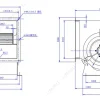 LWFE3G225-138DS-03 外形尺寸图 LONGWELL 朗伟