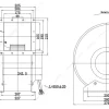 LWFE3G250-102SS-01 外形尺寸图 dimension drawing LONGWELL 朗伟