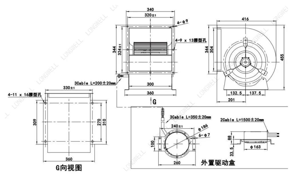 LWFE3G280-138DS-01 外形尺寸图