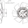 LWAE3G200SS-7PNW-13 外形尺寸图,Ø200mm EC轴流风机安装尺寸
