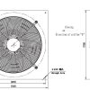 LWAE3G550TT-5MKW-06 外形尺寸图，Ø550mm EC轴流风机安装尺寸