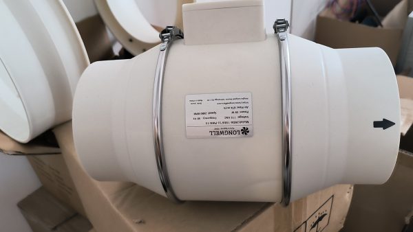 LWDA-150(6")U-PWN-13 LWDA-150(6")U-PWN-13 塑料管道风机 Ø150mm LONGWELL 朗伟