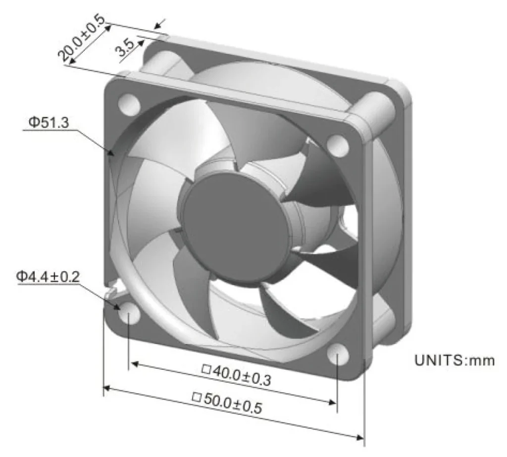 LWAD5020LD-05 外形尺寸图