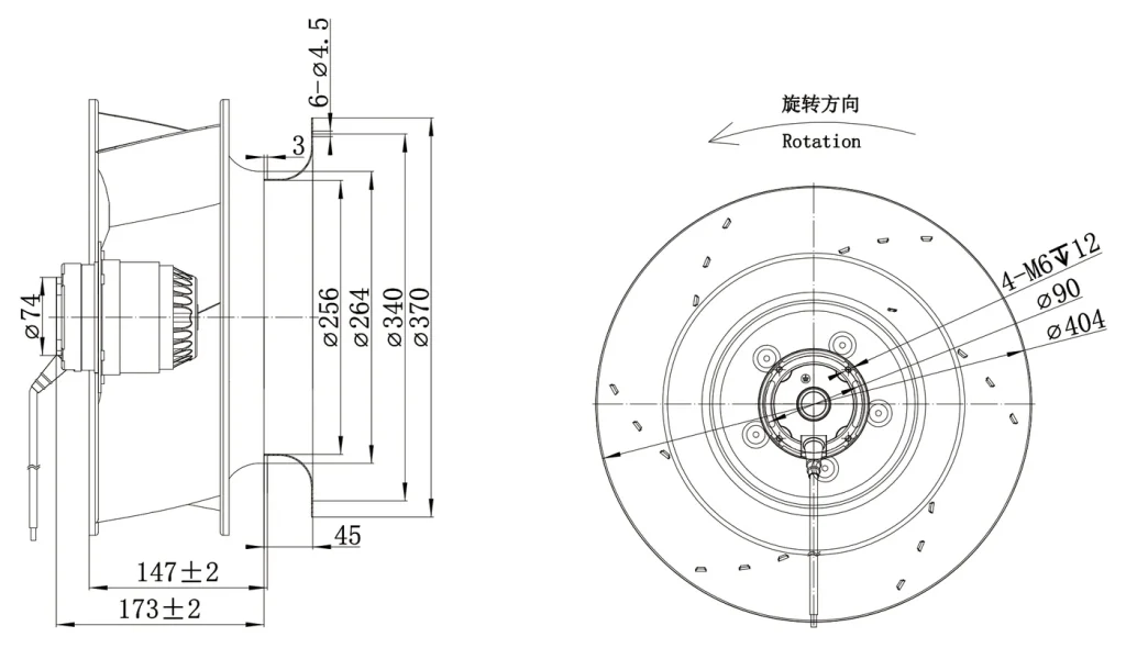 LWBA4E400-102NS-02 外形尺寸图
