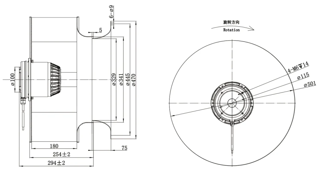 LWBA6D500-138NT-03 外形尺寸图