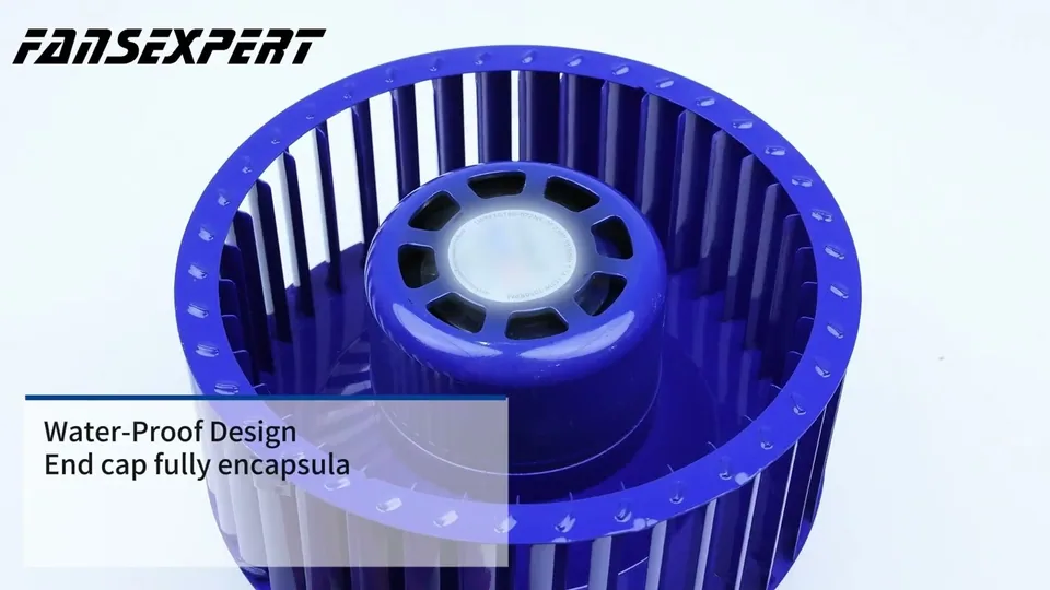 朗伟EC前倾离心风机｜高效、静音、智能调速