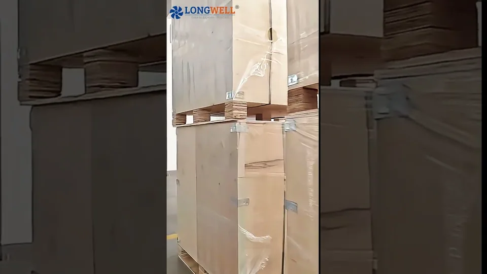 稳定高效——朗伟EC后倾离心风机整装待发