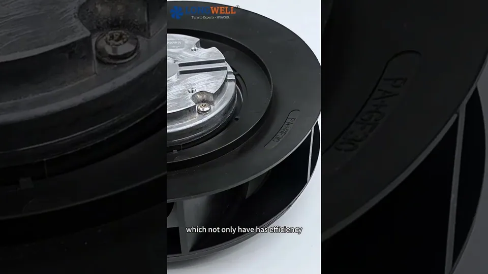 智能高效，静享清风——朗伟EC后倾离心风机