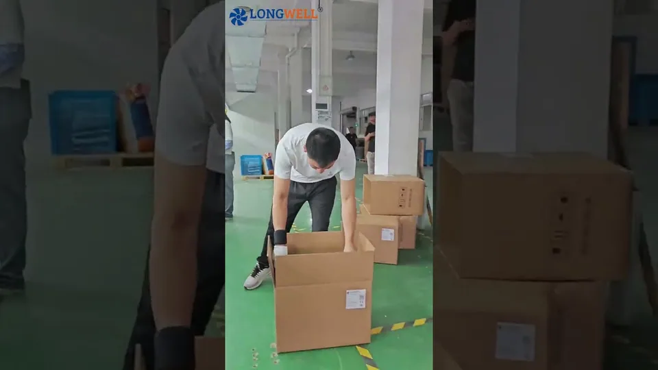 探访源头工厂！朗伟贯流风机 从生产到包装全程质控