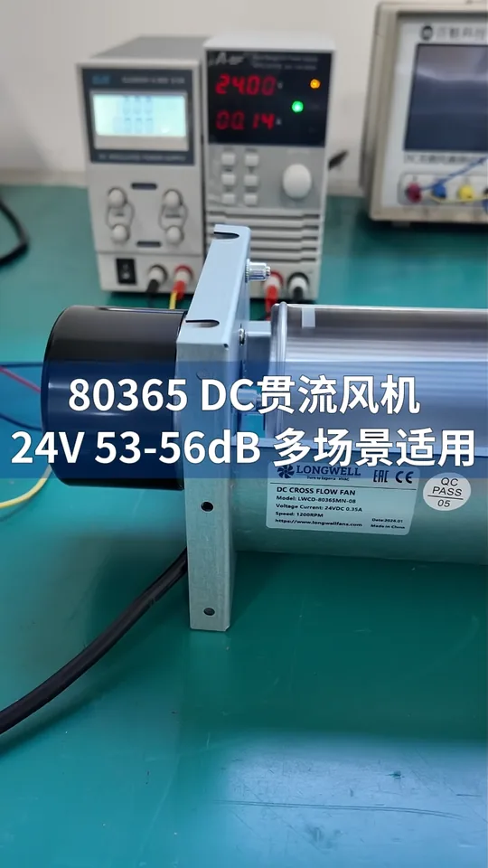 朗伟DC贯流风机